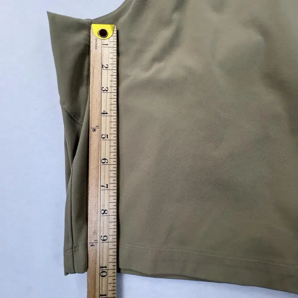 Lululemon Commission Relaxed Shorts Mens 32 Khaki Warpstreme 10” Chino